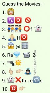 Whatsapp Puzzles: Guess These Latest Movie Names From Emoticons and ...