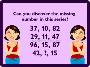 Riddle: Can You Discover The Missing Number In This Series