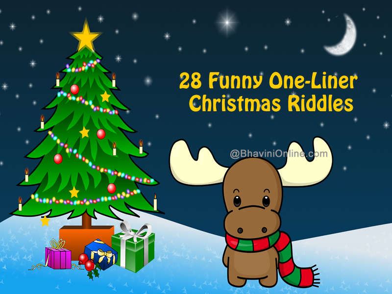 28 Funny One-Liner Christmas Riddles 