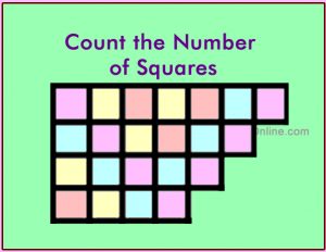 Picture Riddle: Count the Number of Squares | BhaviniOnline.com