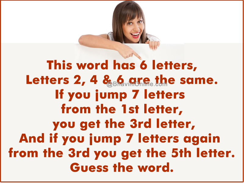 Guess the Word: Letters 2, 4 & Same. |