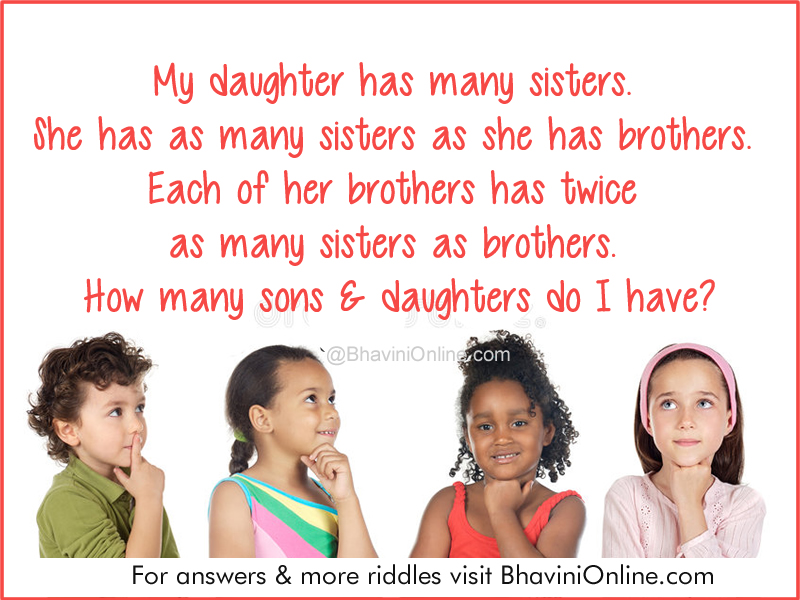 How many brothers and sisters. How brothers and sisters do you have. Are you having any brothers and sisters.