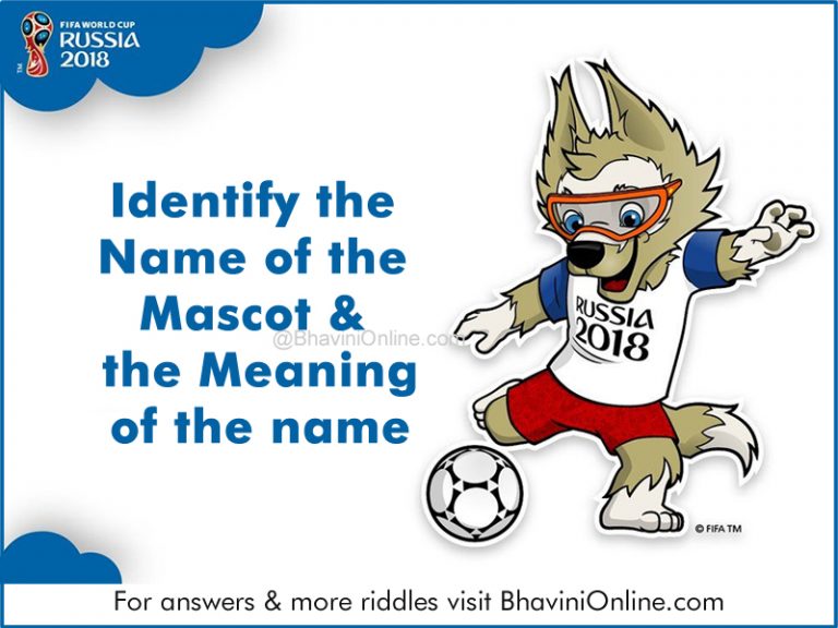 Picture Riddle: Identify the Name of the Mascot & Meaning