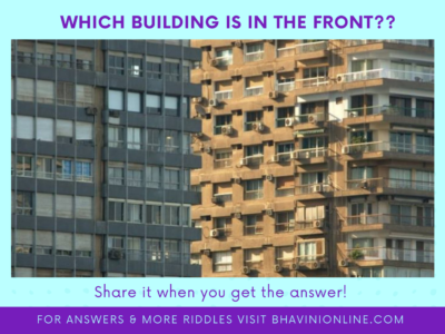 whatsapp picture riddle which building is in the front